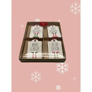 Rae Dunn Christmas Gift Tags Set Of 20